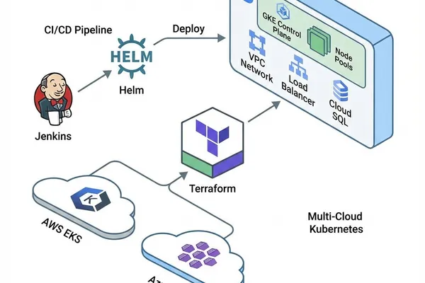 Multi-Cloud Kubernetes Deployment
